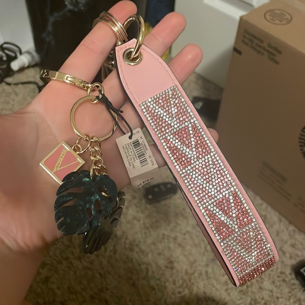 Victoria secret pink key chain